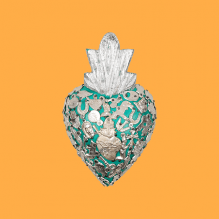 Cuore Sacro Medio con Milagros