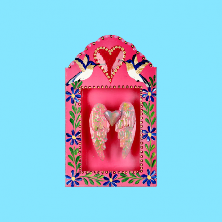 Teca con Ali Colibri