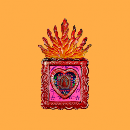 Teca Guadalupe con Fiamma