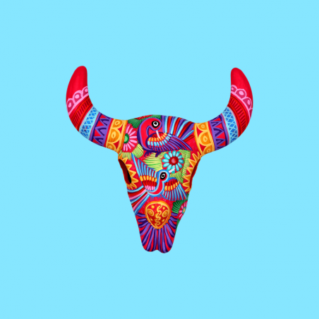 Teschio Texano in Ceramica