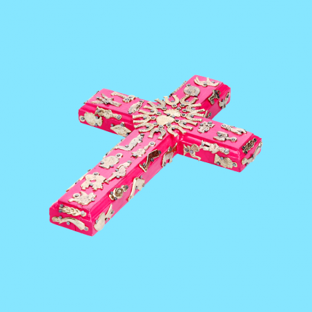 Croce in Legno con Milagros