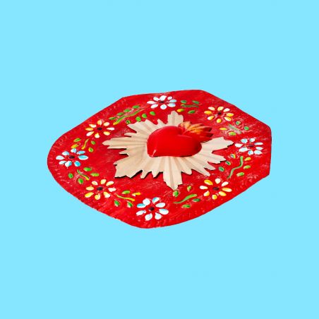 Placca Floreale Ex Voto