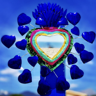 Scultura con Specchio Mille...