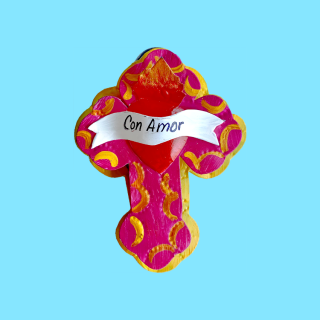 Croce con Messaggio d'Amore