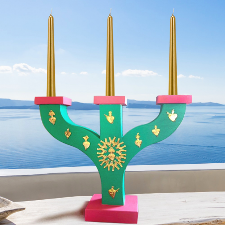 Candeliere "Primitivo" con...