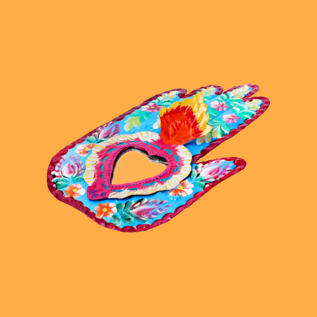 Mano Floreale con Specchio