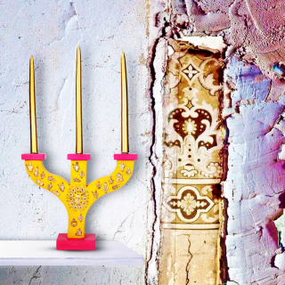 Candeliere "Primitivo" con...