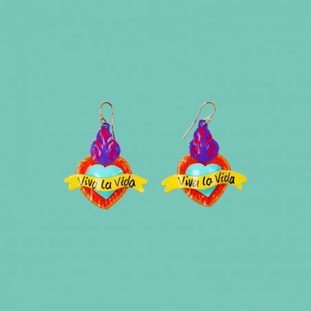 Pastel Corazon Earrings