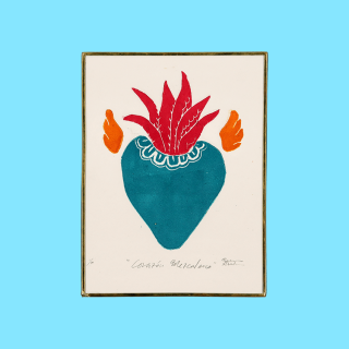 Disegno Incorniciato "Agave...