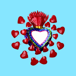 Scultura con Specchio Mille...